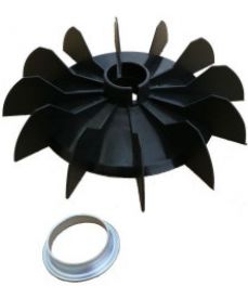 Fan with clamping ring size 56 - 90